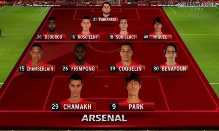PAMIĘTNY skład Arsenalu z 2011 roku :D